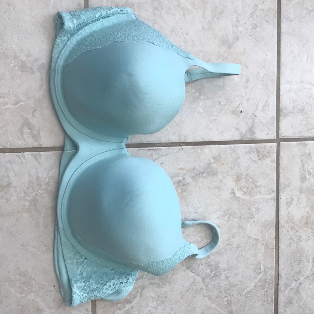 Blue bra